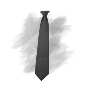 Clipstropdas Grijs